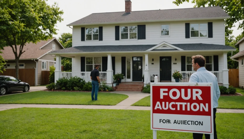 vendre sa maison aux enchères