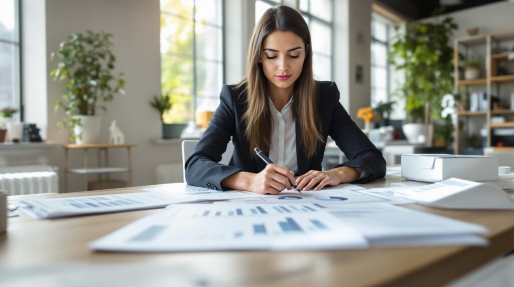 etude pour agent immobilier